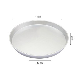 42 cm Yuvarlak Kullan At Tepsi